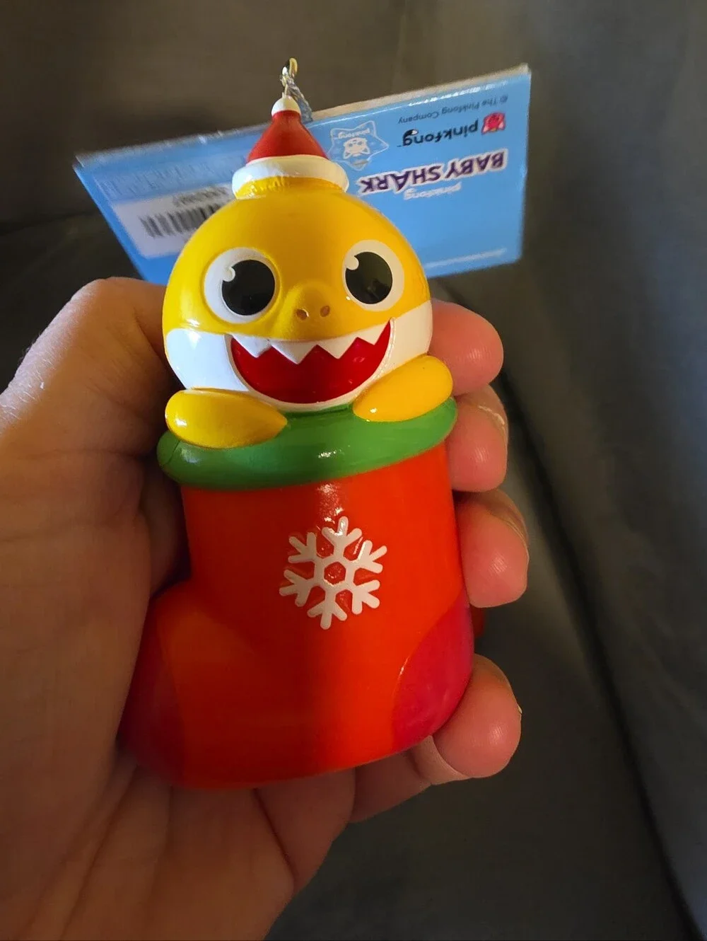 NWT Baby Mama Daddy Shark In Stockings Christmas Tree Ornaments Kurt S. Adler